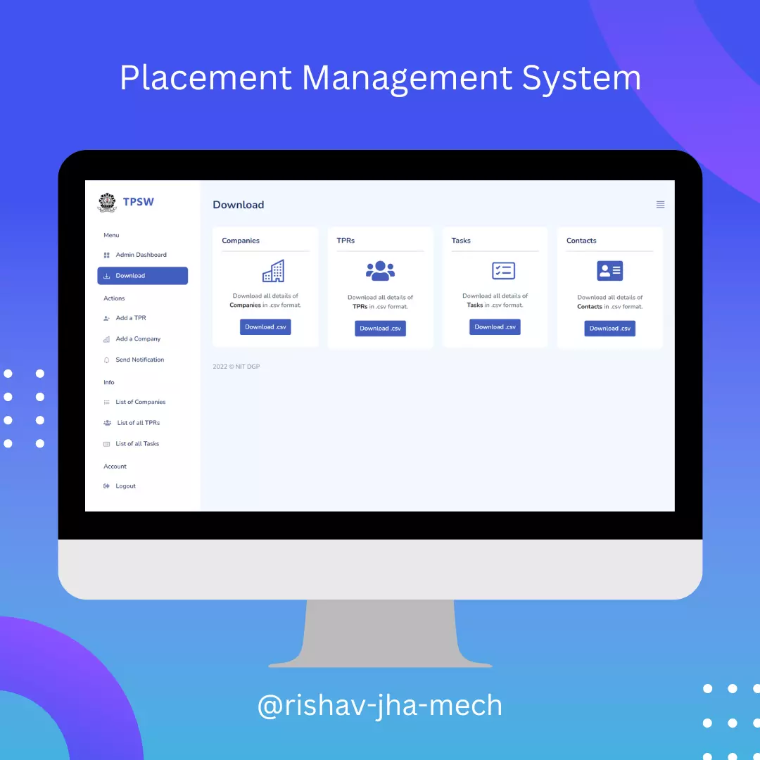 Placement Management System 4